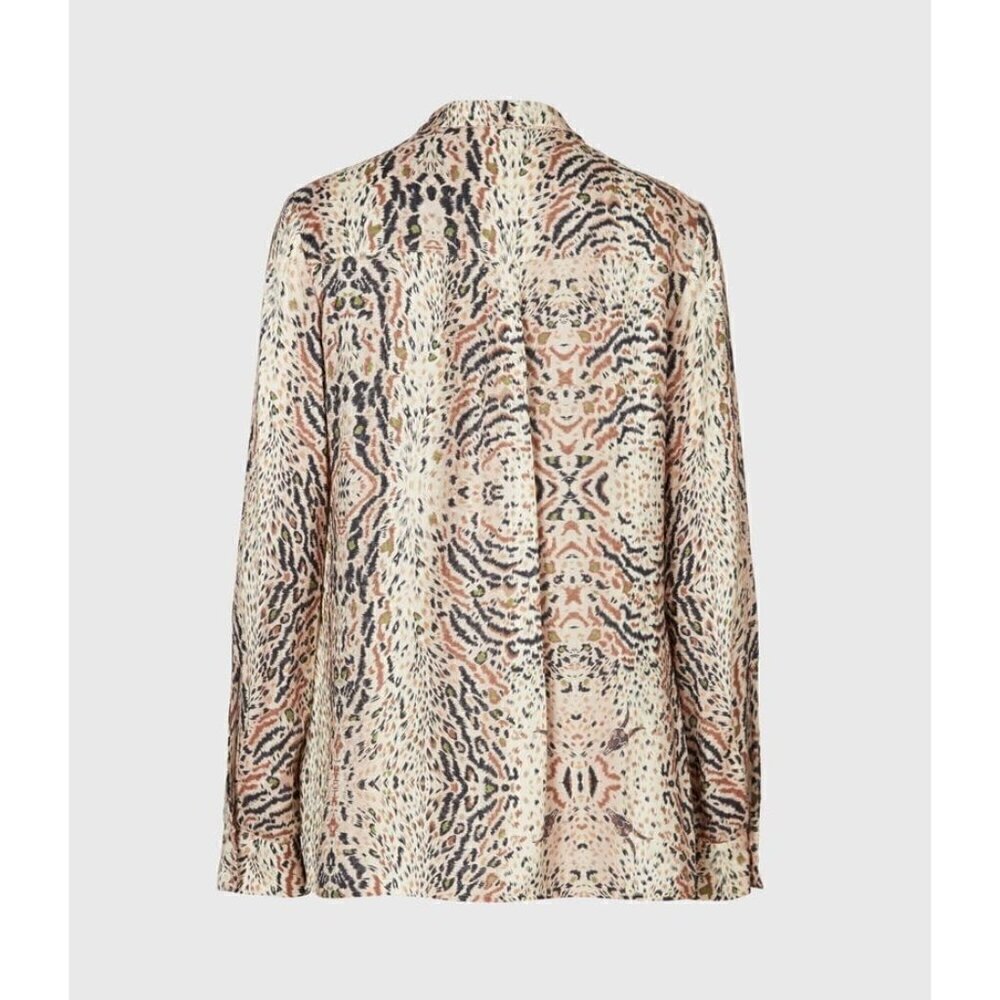 All Saints Toni Arietta animal print southwestern Shirt - Picture 4 of 11